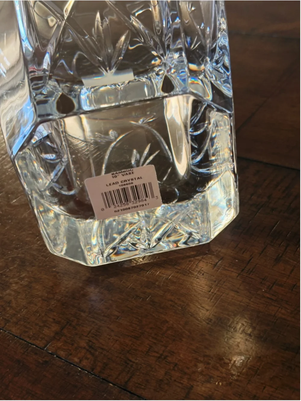 Waterford New Lead Crystal Bamboo 10